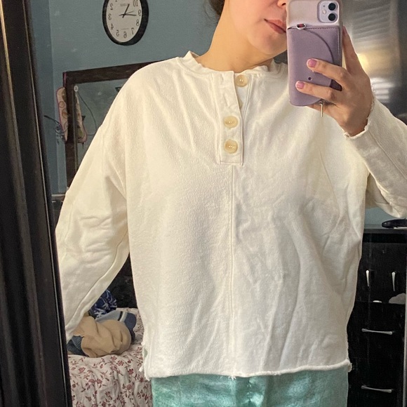 Urban Outffiters BDG Henley Top - Picture 7 of 8